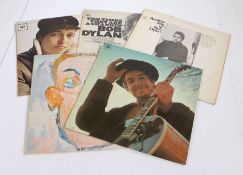 5 x Bob Dylan LPs. Bob Dylan (620220). Bob Dylan - The Times They Are A-Changin' (62251). Another