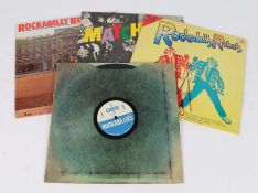 4 x Rockabilly compilation LPs