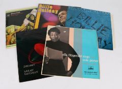 5 x Jazz/Blues LPs. Ella fitzgerald - The Cole Porter Song Book (CLP 1083). Billie Holliday (2) -