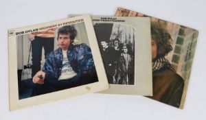 3 x Bob Dylan LPs Highway 61 Revisited (62572). Blonde On Blonde (66012). John Wesley Harding (