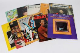 10 x Jerry Lee Lewis LPs