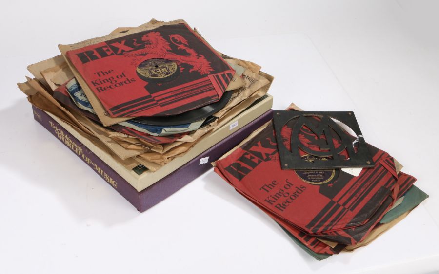 mixed 78s and LP box sets