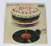 The Rolling Stones - Let It Bleed LP (SKL 5025).vinyl VG. Sleeve G, split to spine.