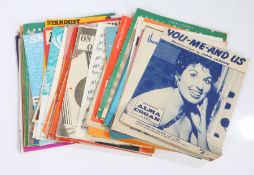 Mixed collection of Sheet Music. Artists to include Alma Cogan, Val Doonican, Dean Martin, Matt