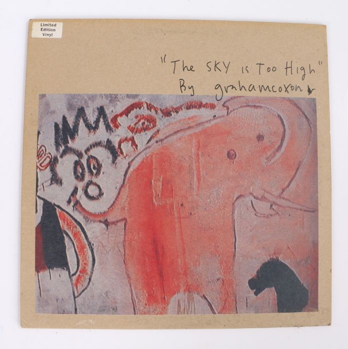 Graham Coxon - The Sky Is Too High LP (3TRANLP0055) ltd edition with four colour postcards.VG