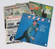 4 x Gene Vincent LPs and compilations. Best Of Gene Vincent (T 20957). Gene Vincent Story Vol. 7