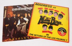 Madness - Absolutely LP (SEEZ 29 NP), Portuguese pressing, together with The Return Of Los Palmas