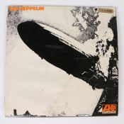 Led Zeppelin - Led Zeppelin LP (588 171), red/maroon label, orange lettering on sleeve.Vinyl/