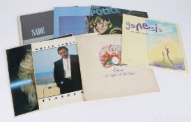 7 x mixed LPs. Artists to include Genesis, Dire Straits, Police, Bruce Springsteen, Sade