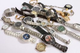 Collection of various ladies and gentleman's wristwatches (qty)