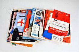 Football programmes and magazines, circa 1967/68 and later, to include Rangers v. Arsenal August 3rd