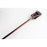 Featherwate leather seated shooting stick