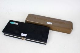 Kent Compensating Polar Planimeter, and a PZO Warszawa PL1 planimeter, both cased (2)