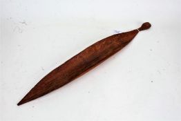 19th Century Australian Aboriginal woomera or spear thrower, 61cm long