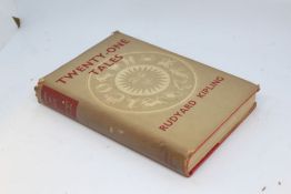 Rudyard Kipling, Twenty-One Tales, Selected from the works of Rudyard Kipling, 1st edition, The