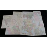 Collection of maps, to include Canada, Canada (Western Provinces), Egypt, Palestine, Australia,