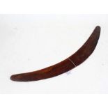 19th Century Australian Aboriginal boomerang, 62cm wide