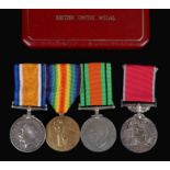 First and Second World War Group of Medals, 1914-1918 British War Medal, Victory Medal (138171