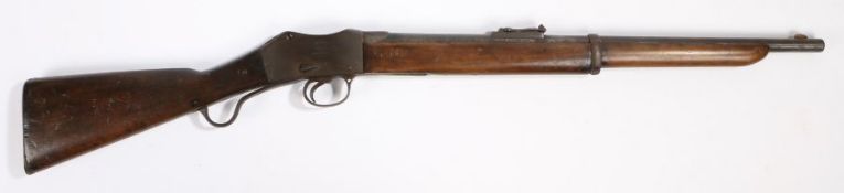 Martini Henry .450 calibre single shot breech loading carbine manufactured by Enfield, reciever