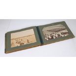 Early 20th century military photograph album circa 1902-5, the photographs appear to be mainly of