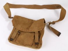 First World War unit marked British 1908 Pattern Haversack, maker 'HG&B 1917' and '1SG' (1st