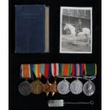 First and Second World War group of medals, 1914-1918 British War Medal and Victory Medal (1829 PTE.