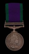 1962 General Service Medal with clasp ' Northern Ireland ' (25107526 CPL S P WESTWOOD REME)