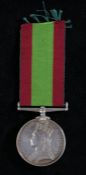 Afghanistan 1878-79-80 Medal (2nd Afghan War) no clasp (1408. PTE. T. NOBLE. 70TH FOOT.) records