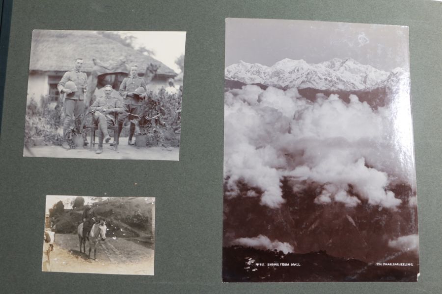 Early 20th century military photograph album circa 1902-5, the photographs appear to be mainly of - Image 3 of 21