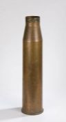 British 20 pdr shell case, dated1964 to the base, the Ordnance QF 20 pounder was a British 84 mm