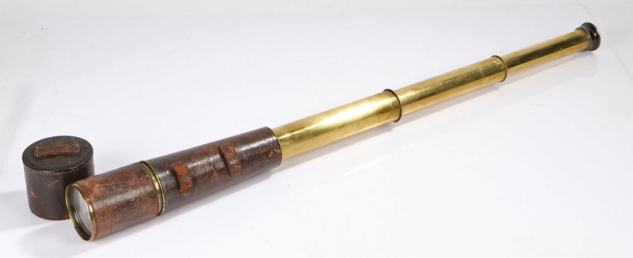 First World War British army Sighting Telescope by Aitchison of London "The Target" four draw