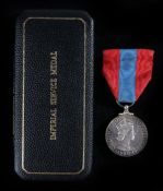 Elizabeth II Imperial Service Medal (Alice Ashworth), held in fitted case