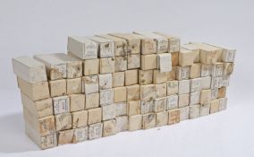 A quantity of Second World War Air Ministry radio valves, all individually packaged in cartons