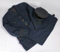 Post 1952 Royal Air Force Officers service dress uniform jacket and trousers, Wing Commanders rank