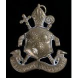 St Edmunds School Officer Training Corps cap badge, in gilding metal, two loops to the reverse
