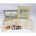 First and Second World War RAF/Royal Navy grouping, 1914-1918 British War Medal (160890 3 A.M. B.