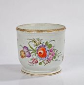 Helena Wolfsohn Dresden porcelain jardinière, the gilt edge above foliate sprig decoration and