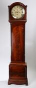 George III mahogany eight day longcase clock by Gudgeon Jnr. of Abbey Gate Street Bury (St Edmunds),