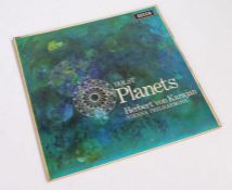 Herbert Von Karajan/Vienna Philharmonic - Holst: The Planets LP (SXL 2305), grooved label, 'Made