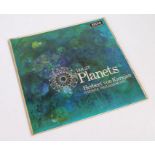 Herbert Von Karajan/Vienna Philharmonic - Holst: The Planets LP (SXL 2305), grooved label, 'Made