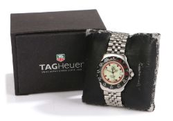 Tag Heuer Formula 1 gentleman's stainless steel wristwatch, ref. WA1211, the signed luminous dial