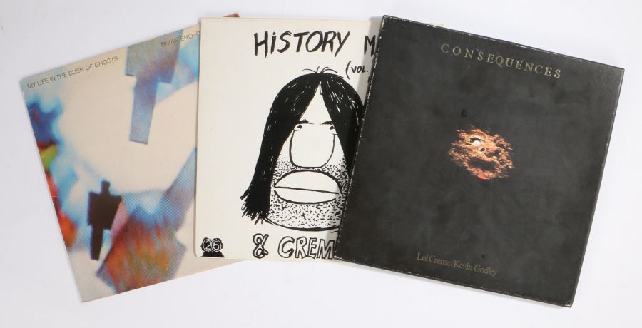 3 x Rock LPs. Lol Creme/Kevin Godley (2) - Consequences (CONS 017), 3-LP box set with booklet.