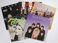 5 x Blondie LPs. Plastic Letters.Parallel Lines. Autoamerican. Eat to the Beat. The Hunter.