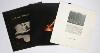 3 x Joy Division 12" singles. Atmosphere (FACUS 2), reissue. Transmission (FAC 13), embossed sleeve.