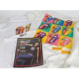 2 x Rolling Stones Tour T-shirts. 2003 Forty Licks Tour T-shirt, L, together with 2003 tour