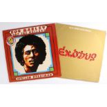 2 x Bob Marley LPs. African Herbsman (6.23049 AG), German reissue. Exodus (ILPS 9498), palm tree