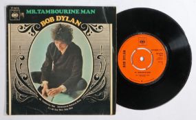 Bob Dylan - Mr. Tamborine Man 7" EP (EP6078).