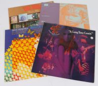 4 x Rock LPs.  The Electric Flag - A Long Time Comin' (63294). Jimi Hendrix - Birth Of Success (