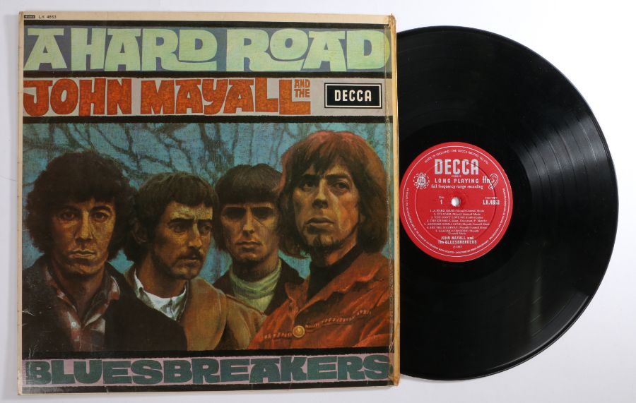 John Mayall And The Bluesbreakers - A Hard Road LP (LK4853).