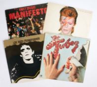 4 x Rock LPs. David Bowie - Aladdin Sane (RS 1001), with insert. Lou Reed - Transformer (LSP-